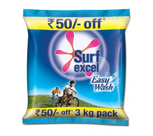 Surf Excel Easy Wash 3Kg (50/-Off)