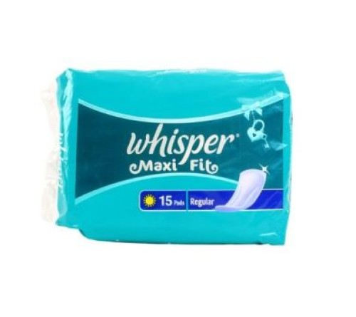 Whisper Maxi Fit Regular 15Pad