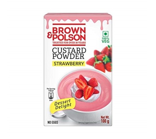 Brown Polson Strawberry Powder