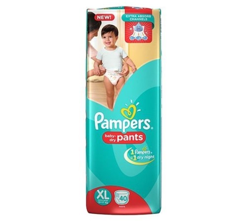Pampers Baby Dry Large Xl 40Pc