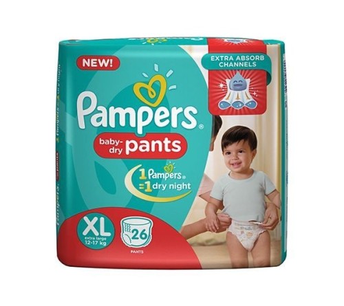 Pampers Baby Dry Xl 12-17 Kg