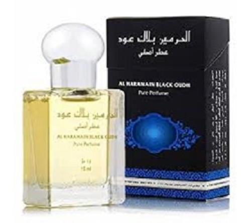 Al Haramain Black Oudh Perfume - 15 ml  (For Men)