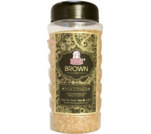 India Gate Brown Rice 1Kg Jar