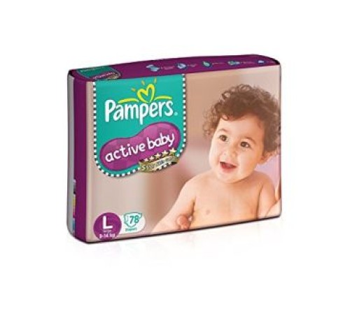 Pampers A.Baby Large Regular 8Pcs