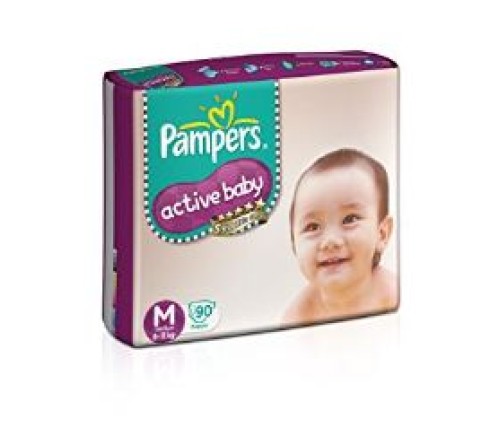 Pampers A.Baby Medium 56Pcs/-