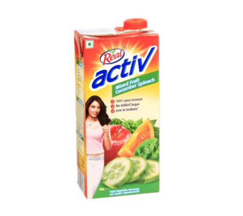 Real Active Mixed Fruit 1 Ltr