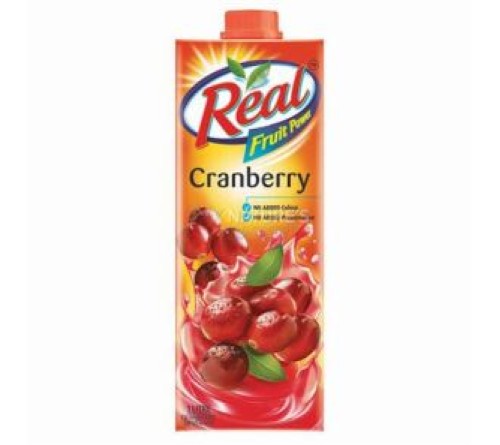 Real Cranberry 1Ltr