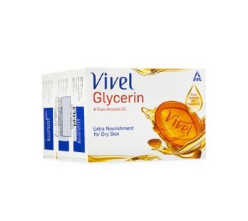 Vivel Glycerin Almond 75Gm