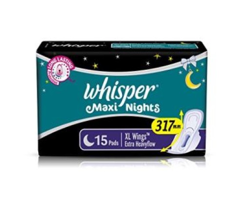 Whisper Maxi Nights 15Pads