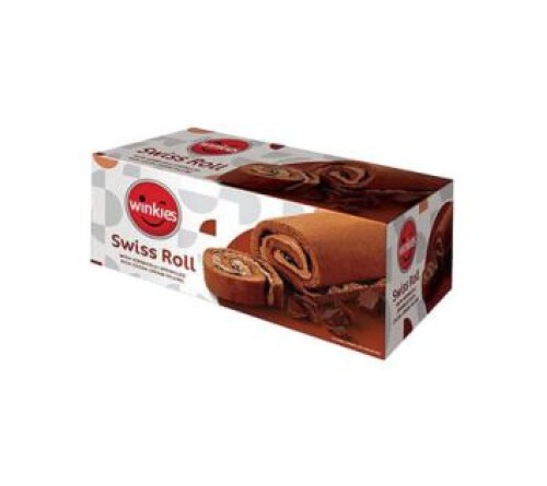 Winkies Swiss Roll Chocolate