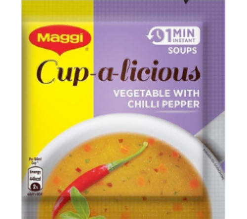 Maggi Soup Veg With Chilly Pan